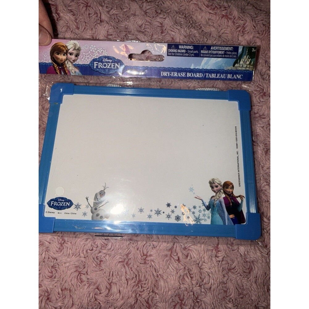 DRY ERASE WHITEBOARDS FOR Sided Loop Marker Disney Frozen Olaf Anna Elsa